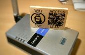 Laser gegraveerd QR & NFC WiFi Access Card