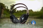 DIY-HOW TO MAKE draadloze hoofdtelefoons