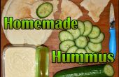 Zelfgemaakte Hummus