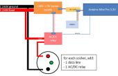 AC powerstrip met Arduino gecontroleerd AC/DC Relais en openHAB