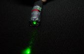 Een groene laserpointer een beetje veiliger
