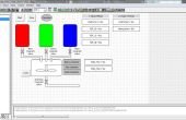 Kleurstof Mixer Plc programma/simulatie