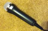 Hoe te converteren een Rock Band USB microfoon naar een 1/4" plug mono microfoon