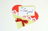 Hart - Last Minute Gift Cards voor Valentijnsdag - DIY ambachten papier