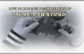 Hoe haak een Mini-versie van de Batman-symbool