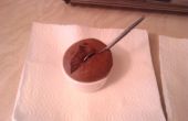 Eenvoudige chocolade Souffle