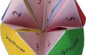 Oude Skool plezier van terug in de dag: Origami waarzegster