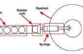 Marmeren Stirlingmotor (roterende)