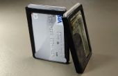 Minimalistische portemonnee met geld clip