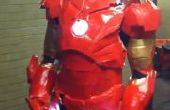 Goedkope Iron Man (Mark 3) kostuum met werkende voorplaat, verlichting, elektronica