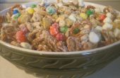 Witte chocolade snack mix