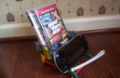 Eenvoudige PSP Consol en houder van het spel door de uitvinder van de bannana