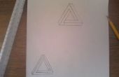 Een Penrose-driehoek tekenen