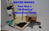 Slechte Man´s "3D Printing" alternatieven gids