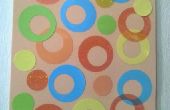 Abstract Circles Wall Art of Binder Cover Design