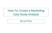 Hoe maak je een Marketing Case Study