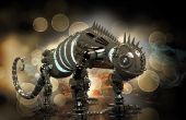 Dinobot - Heavy metal robot voor 3D print