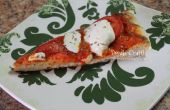 Italiaanse Roma tomaten en Mozzarella, gegrilde Pizza! 