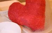 Hoe maak je een hart vormige schotel spons