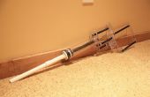 "De 2-11" Spring-Powered Nerf Rifle