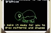 Arduino + TFT Turtle Graphics-->