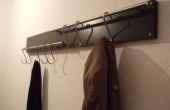 Eenvoudige kledingkast locker grepen (IKEA Hack) met