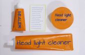 DIY hoofd licht Cleaner Gift Kit