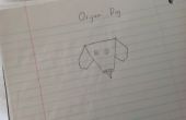 Hoe maak je de oorspronkelijke gezicht van de hond van de origami