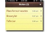 Hoe te herstellen verwijderde notities op iPhone