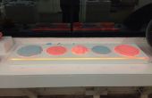 Creëren van een kleur licht babytafel