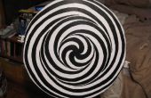 Maak een gemotoriseerde LSD spiraal - een krachtige illusie op uw muur! 