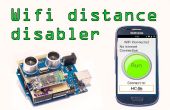 Android Wi-fi disabler met Arduino afstandssensor