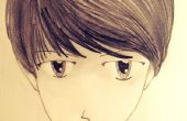 Hoe teken je een Manga jongen (gezicht)