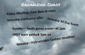 Organiseren van Chaos: De perfecte Storm van een drukke agenda beheren