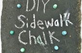 DIY Sidewalk krijt