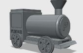 3D-gedrukte Purdue Boilermaker Express herdenkingsmunt waterfles