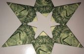 Dollar Bill Origami 5 of 6 punt geld Star