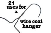 21 toepassingen voor een wire kleerhanger