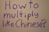 Hoe vermenigvuldigen als Chinees, de gemakkelijke manier! (Snel en leuk) 