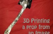 Foto om Prop - maken van een 3D-gedrukte prop uit een afbeelding