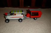 Lego auto en caravan