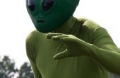 Een andere realistische Alien kostuum