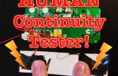 Menselijke continuïteit Tester! (Met behulp van koolstof warmte Tape) 
