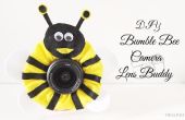 DIY Bumble bee Camera lens maatje voor kinderen fotografie