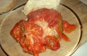 Sneller gevulde paprika - 2 manieren - Veg of Meaty! 