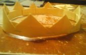 Origami papier kroon