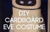 DIY Eve Wall-e kostuum kartonnen