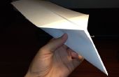 Maken van een eenvoudige papieren vliegtuigje