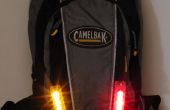 FlashBack - rugzak, Camelbak of Jersey geïntegreerde LED fiets Flashers