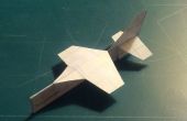 Hoe maak je de eenvoudige Lancer papieren vliegtuigje